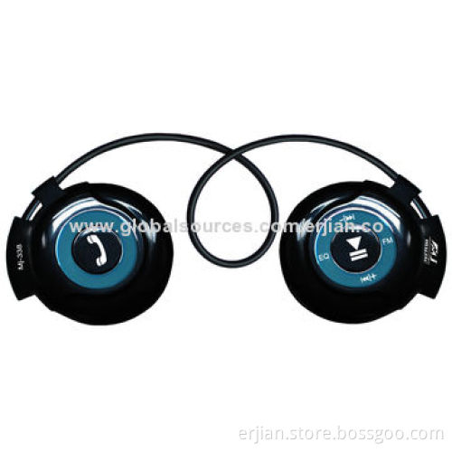 Sports Earphone for iPod/Mobile Phones, Mini USB Port, 2.5mm Audio Jack, Stereo Bluetooth